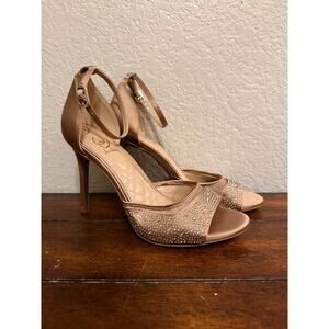 Sam Edelman Rime Stone Strap Heels Size 8.5 NWT